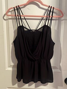 Maurices Black Lace Camisole